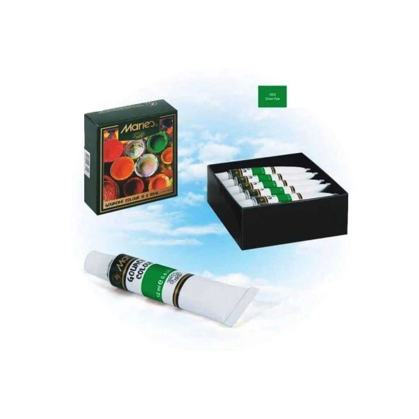 Maries Guaj Boya Tekrenk 12 ml Açık Yeşil ürün görseli 1