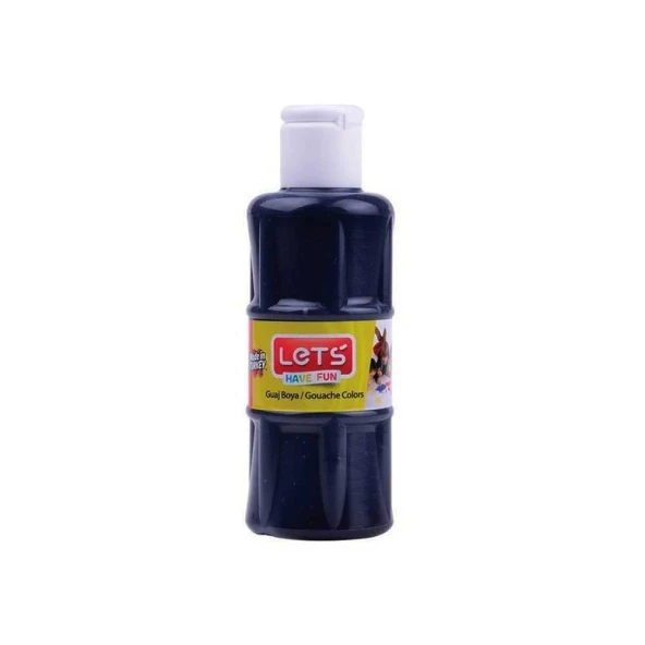 Lets Guaj Boya 100 ml Siyah - Resim 2