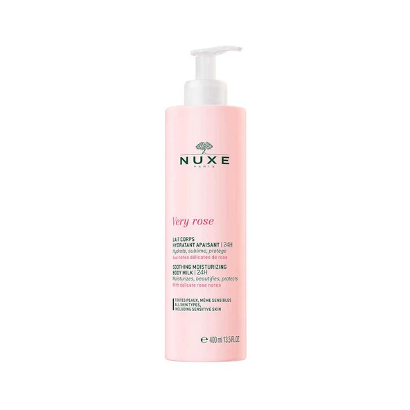 Nuxe Very RoseYatıştırıcı ve Nemlendirici Vücut Sütü 400ml ürün görseli 1