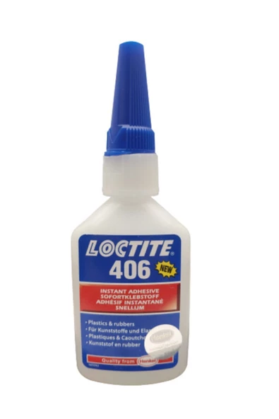 Loctite 406 50ml Plastik Kauçuk Yüzeyler Için Hızlı Yapıştırıcı ürün görseli 1
