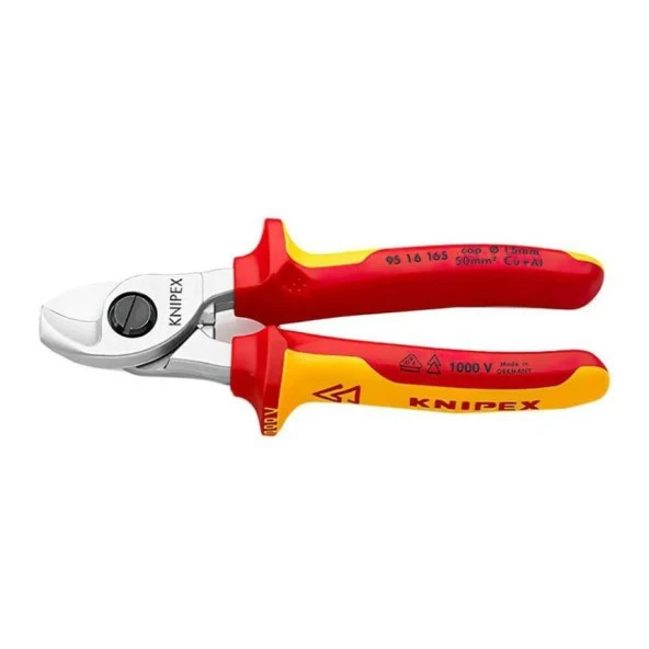 Knipex 9516165 VDE Kablo Makası ürün görseli 1