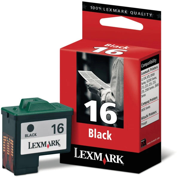 LEXMARK  10N0016E SIYAH KARTUS NO:16 ürün görseli 1