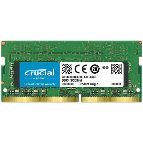 CRUCIAL 32GB 3200Mhz DDR4 CRUSO3200/32 NOTEBOOK RAM ürün görseli 1