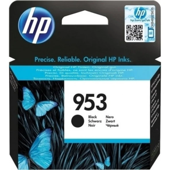 HP L0S58AE 953 SIYAH MUREKKEP KARTUSU 1000 SAYFA ürün görseli 1