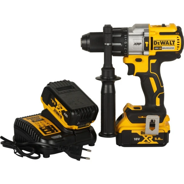 Dewalt DCD996P2 18V 5.0 Ah Li-ion Çift Akülü Kömürsüz Profesyonel Darbeli Matkap ürün görseli 1