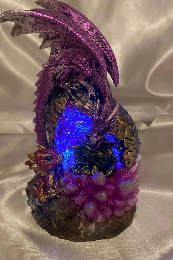 Dragon Ejderha Feng Shui Ejderha Işık Orta Boy ürün görseli 1