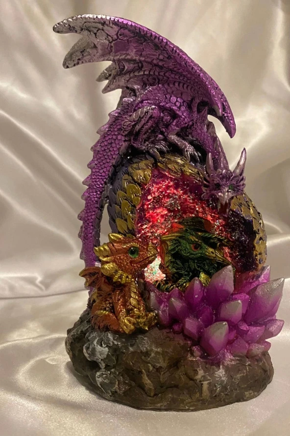 Dragon Ejderha Feng Shui Ejderha Işık Orta Boy - Resim 2