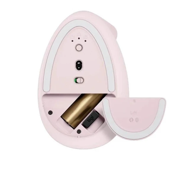 LOGITECH  Lift Kablosz Dikey Mouse Pembe 910-006478 - Resim 3