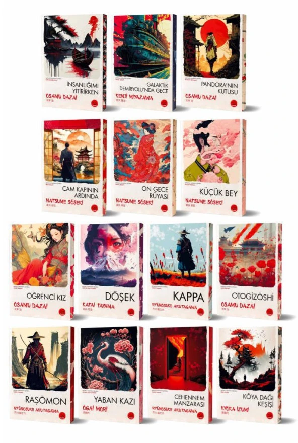 Tokyo Manga Japon Klasikleri Seti 14 Kitap ürün görseli 1