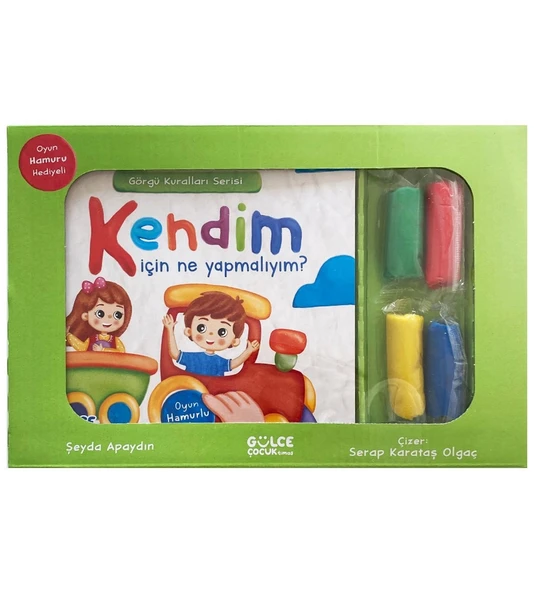 KENDİM İÇİN NE YAPMALIYIM SET+OYUN HAMURU  GÜLCE ÇOCUK ürün görseli 1