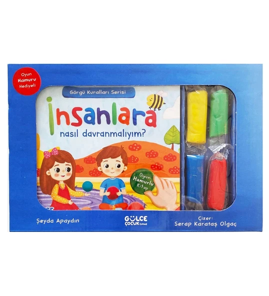 İNSANLARA NASIL DAVRANMALIYIM  GÖRGÜ KURALLARI SET +OYUN HAMURU HEDİYELİ ürün görseli 1