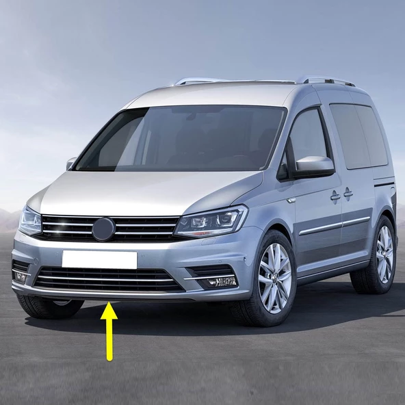 VW Caddy 2016-2020 Ön Tampon Alt Koruma Spoyleri 2K5805903A ürün görseli 1