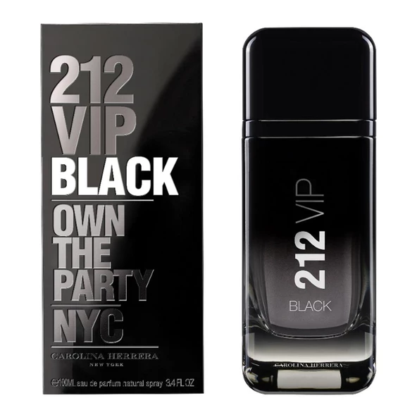 Carolina Herrera 212 VIP Black EDP 100 ml Erkek Parfüm ürün görseli 1