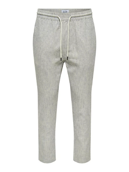 JACK JONES ONLY&SONS Erkek Keten Pantolon 22028329 ürün görseli 1