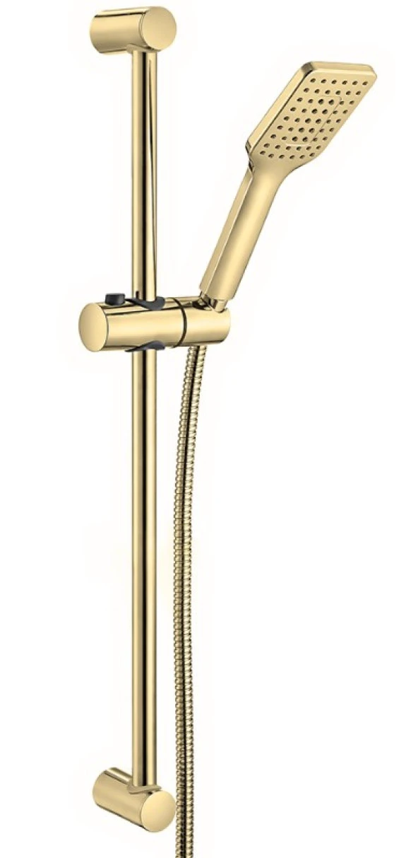 ECA Tiera Banyo Hareketli Sürgülü Duş Seti Üst Takımı Altın Renkli 102846075 ürün görseli 1