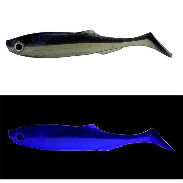 Mef Gamit 6.5cm 5 Adet Silikon Yem  UV Naturel Hunter ürün görseli 1