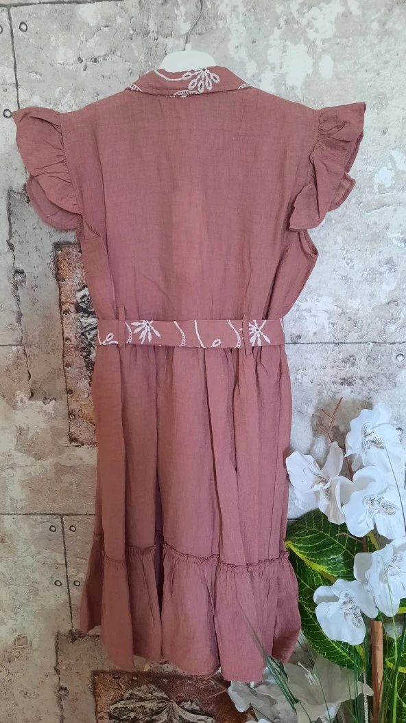 BUKEM KISA KOL ELBİSE - Resim 3