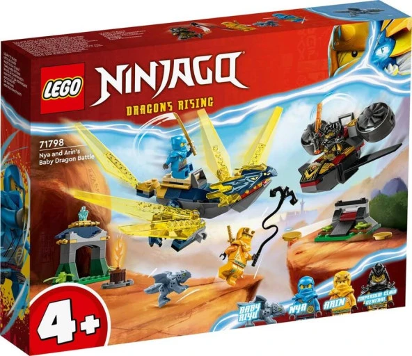 LEGO Ninjago 71798 Nya and Arin's Baby Dragon Battle ürün görseli 1