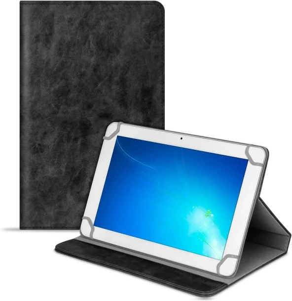 Newface Tablet Kılıfı Universal 8 İnç için Kılıf Siyah ürün görseli 1