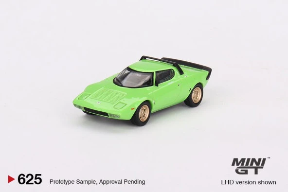 Mini GT Lancia Stratos HF Stradale Verde Chiaro - 625 ürün görseli 1