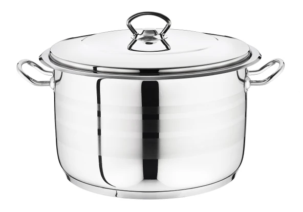 Safinox Flavia Çelik Derin Tencere 20x13 cm-4.10 Litre ürün görseli 1