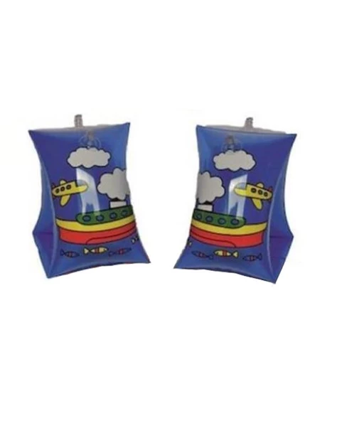Bermuda Gemi Desenli Şişme Kolluk Mavi 30x15 cm ürün görseli 1