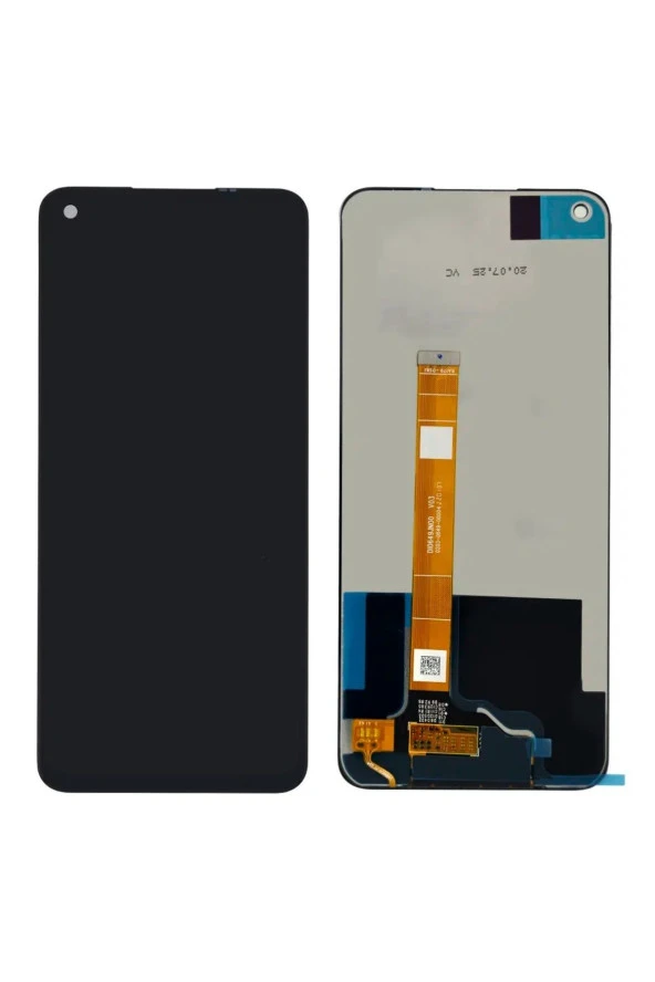 REALME 6I UYUMLU LCD DOKUNMATİK EKRAN ÇITASIZ SİYAH(TAMİR SETİ HEDİYELİ) ürün görseli 1