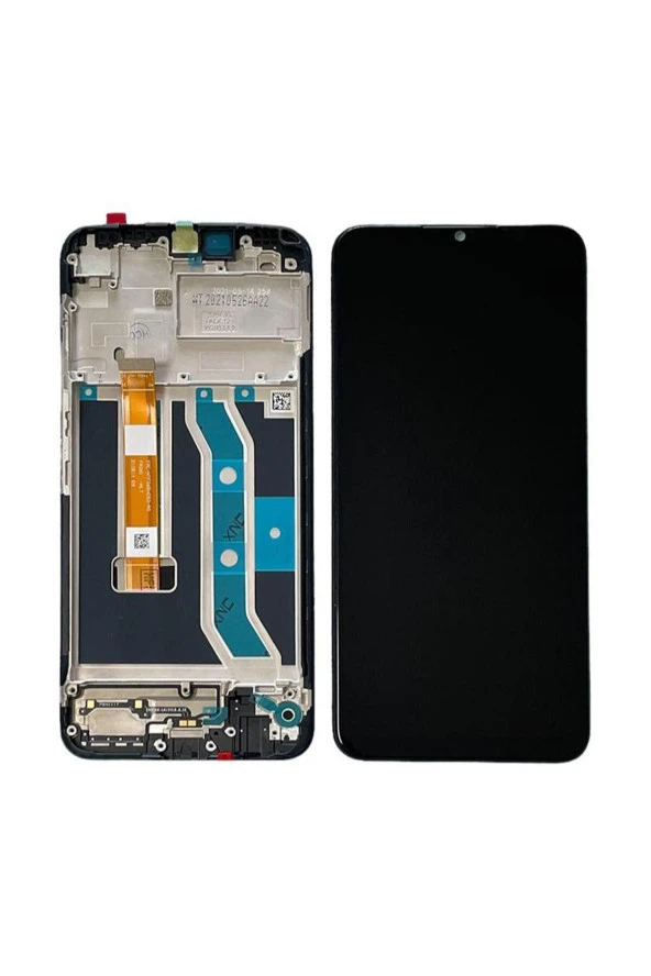 REALME C21Y UYUMLU LCD DOKUNMATİK EKRAN ÇITALI SİYAH(TAMİR SETİ HEDİYELİ) ürün görseli 1