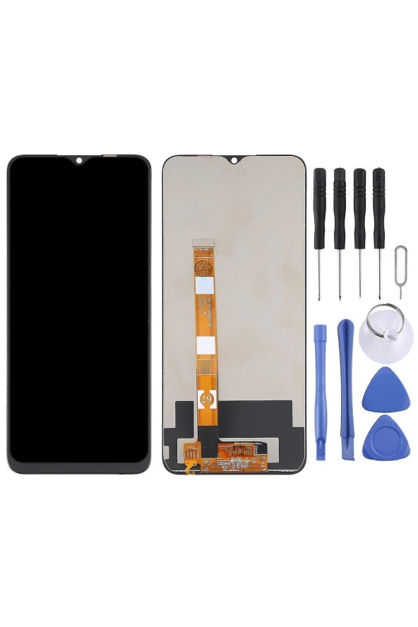 OPPO C25 UYUMLU LCD DOKUNMATİK EKRAN ÇITASIZ SİYAH ORJİNAL(TAMİR SETİ HEDİYELİ) ürün görseli 1