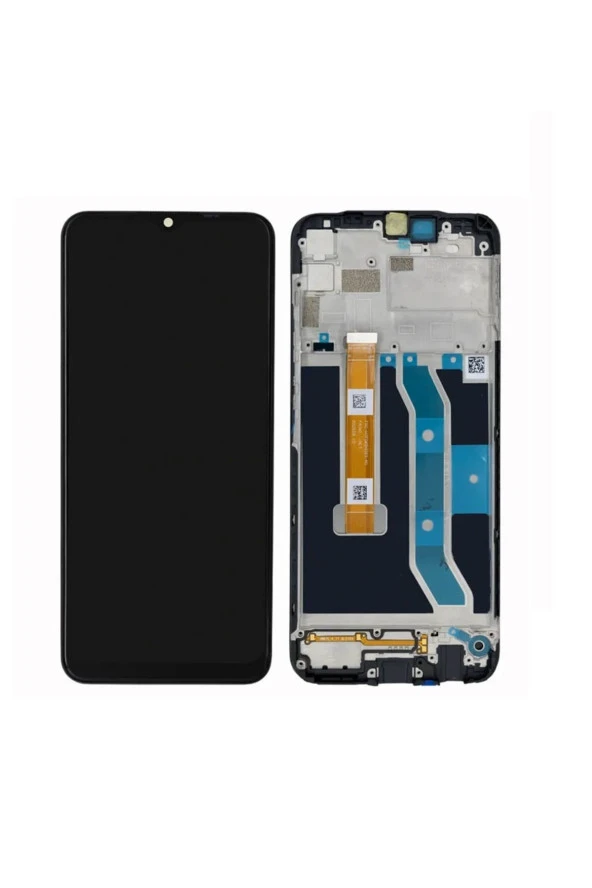REALME C11 UYUMLU LCD DOKUNMATİK EKRAN ÇITALI SİYAH ORJİNAL(TAMİR SETİ HEDİYELİ) ürün görseli 1