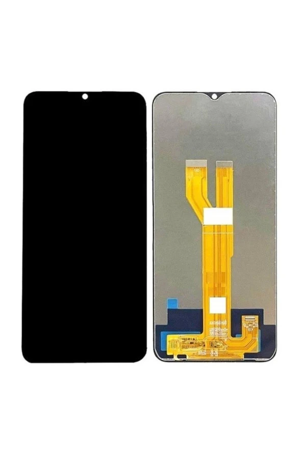 REALME C31 UYUMLU LCD DOKUNMATİK EKRAN ÇITASIZ SİYAH(TAMİR SETİ HEDİYELİ) ürün görseli 1