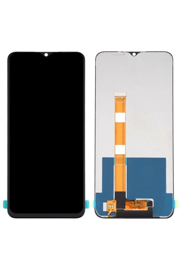 REALME C11 UYUMLU LCD DOKUNMATİK EKRAN ÇITASIZ SİYAH SERVICE(TAMİR SETİ HEDİYELİ) ürün görseli 1