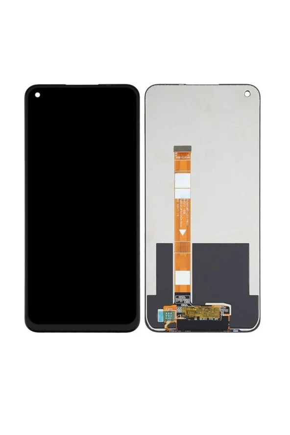 REALME 7İ UYUMLU LCD DOKUNMATİK EKRAN ÇITASIZ SİYAH (TAMİR SETİ HEDİYELİ) ürün görseli 1