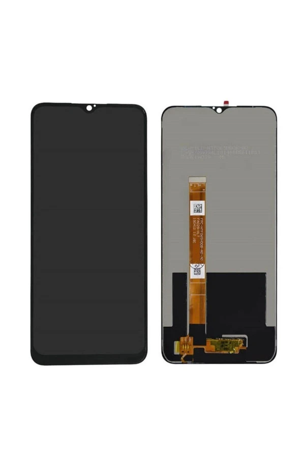 OPPO A15 UYUMLU LCD DOKUNMATİK EKRAN ÇITASIZ SİYAH ürün görseli 1