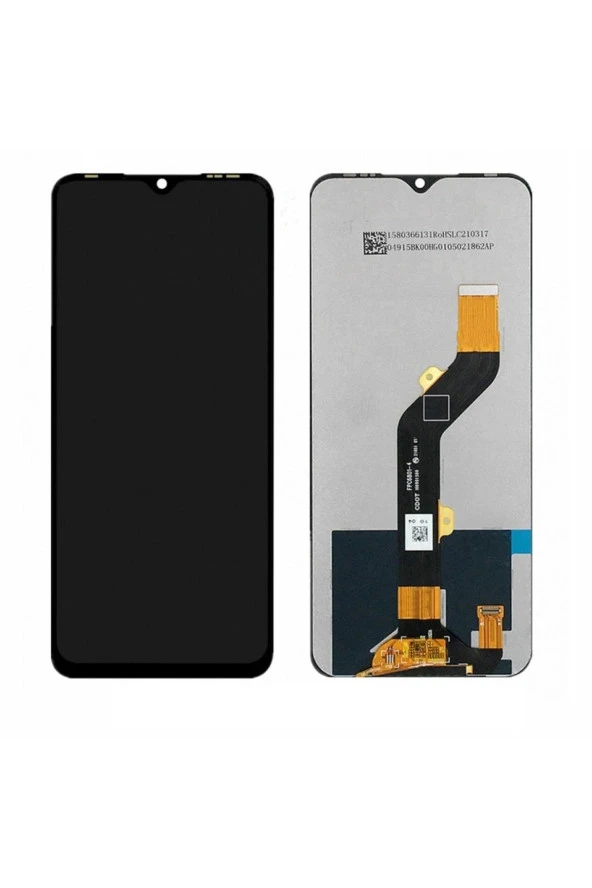 İNFİNİX SMART 5 UYUMLU LCD DOKUNMATİK EKRAN ÇITASIZ SİYAH (X657) ürün görseli 1
