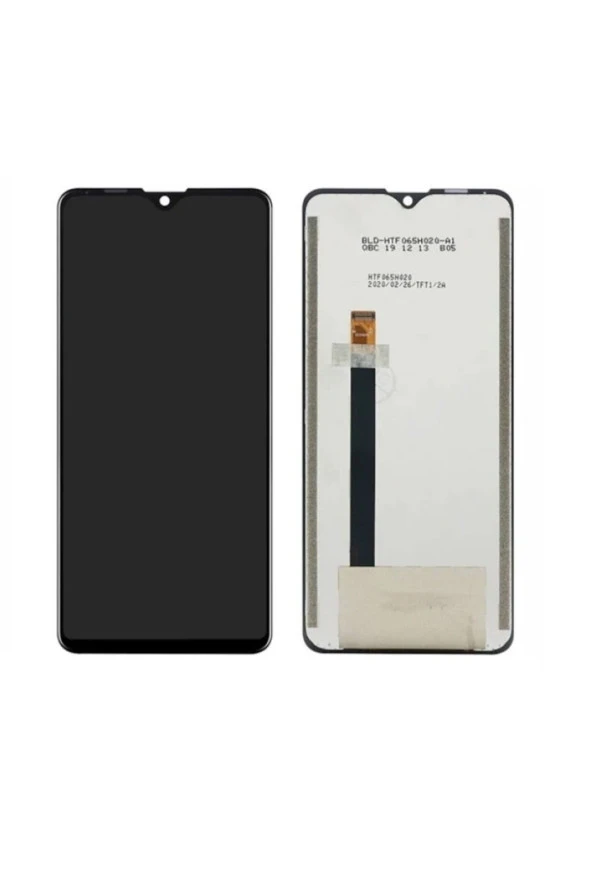 REEDER S19 MAX UYUMLU LCD DOKUNMATİK EKRAN ÇITASIZ SİYAH ürün görseli 1