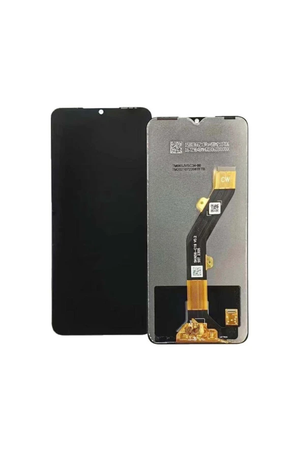 INFINIX HOT 30I UYUMLU LCD DOKUNMATİK EKRAN ÇITASIZ SİYAH ürün görseli 1