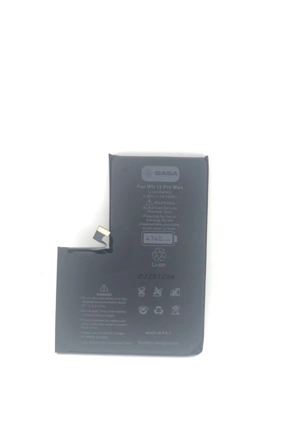 13 PRO MAX BATTERY 4650MAH - Resim 2