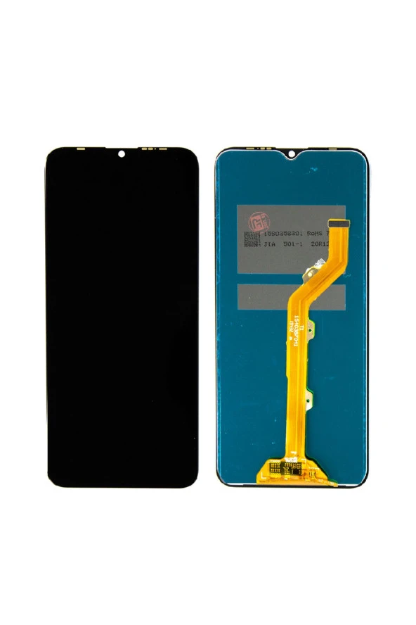 İNFİNİX HOT 8 UYUMLU LCD DOKUNMATİK EKRAN ÇITASIZ SİYAH ORI MAKE ürün görseli 1