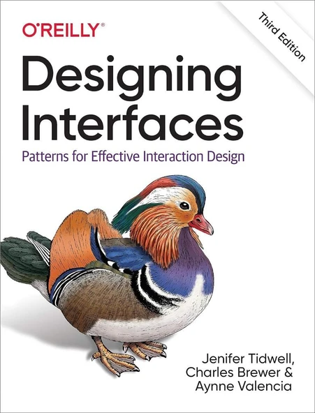 Designing Interfaces: Patterns for Effective Interaction Design 3rd Edition Tidwell Brewer ürün görseli 1