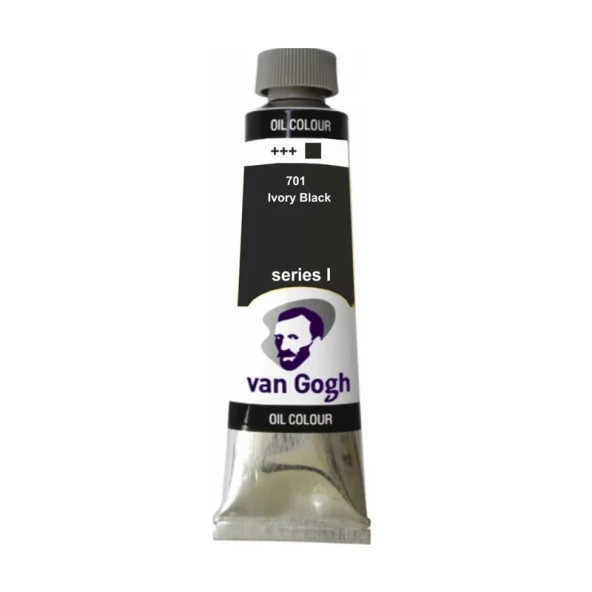 TALENS ART CREATİON YAĞLI BOYA 701 İVORY BLACK 200ml (RT9016701M) ürün görseli 1