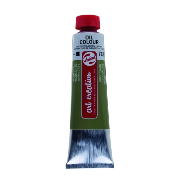 TALENS ART CREATİON YAĞLI BOYA 718 WARM GREY 200ml (RT9016718M) ürün görseli 1