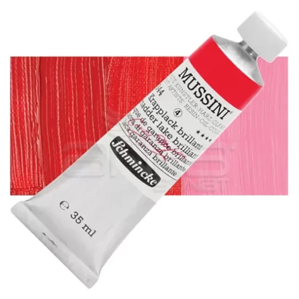 Mussini 35ml Yağlı Boya Seri:4 No:344 Madder Lake Brilliant ürün görseli 1