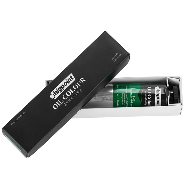 Bigpoint Yağlı Boya 200 ml Permt Middle Green 508 - Resim 3