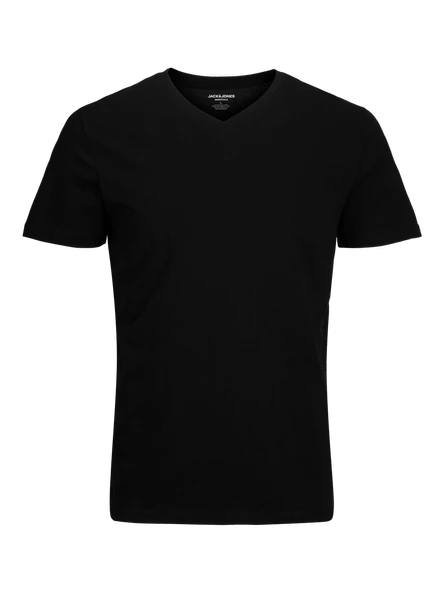 JACK JONES Erkek V Yaka Basic Tişört 12156102 - Resim 7
