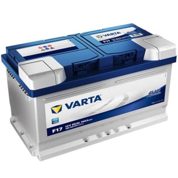 F17 12V 80 Amper 740A En Varta Akü Ü.T    2026 ürün görseli 1