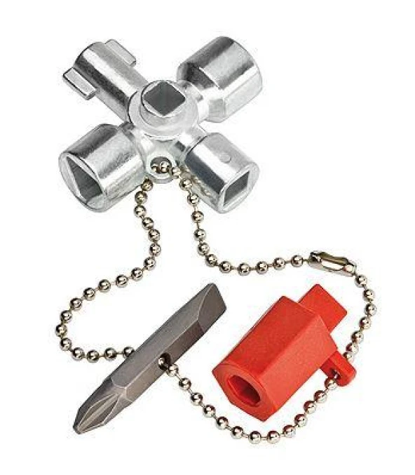 Knipex 001102 Kısa Kumanda Dolabı Anahtarı ürün görseli 1