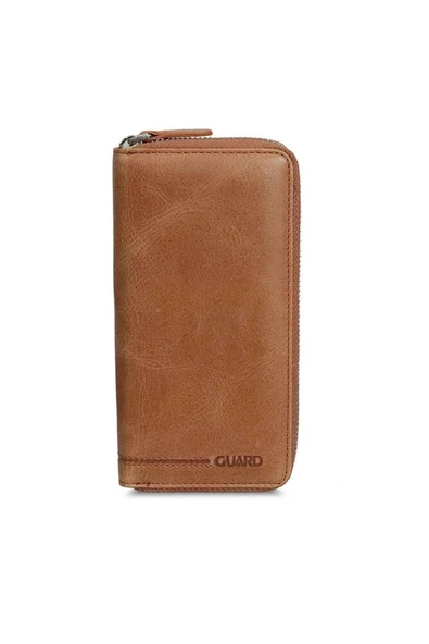 Guard Antik Taba Fermuarlı Portföy Cüzdan - GRD2403XW22193 ürün görseli 1