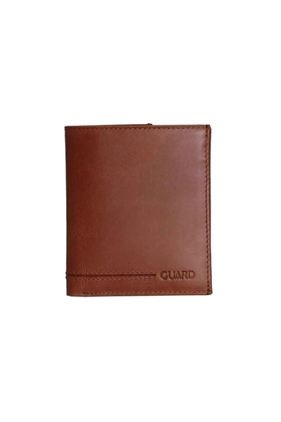 Guard Çok Bölmeli Dikey Antik Taba Deri Erkek Cüzdanı - GRD2403XW22538 ürün görseli 1