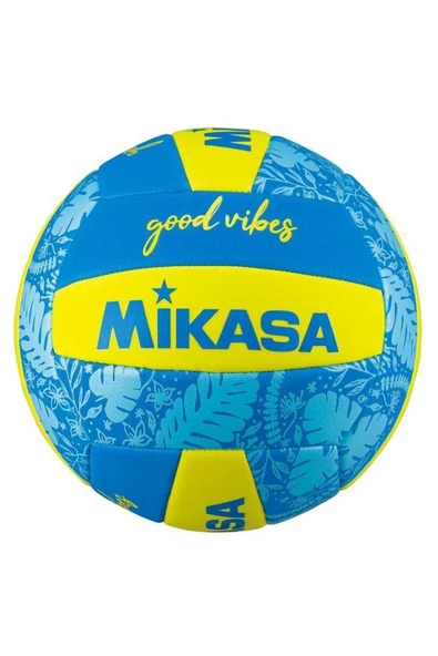 Mikasa Sentetik Deri Plaj Voleybol Topu BV354TV-GV-YB ürün görseli 1
